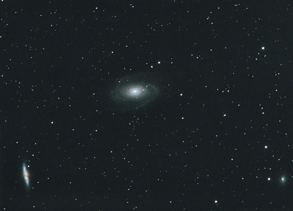 M81, M82 und NGC3077