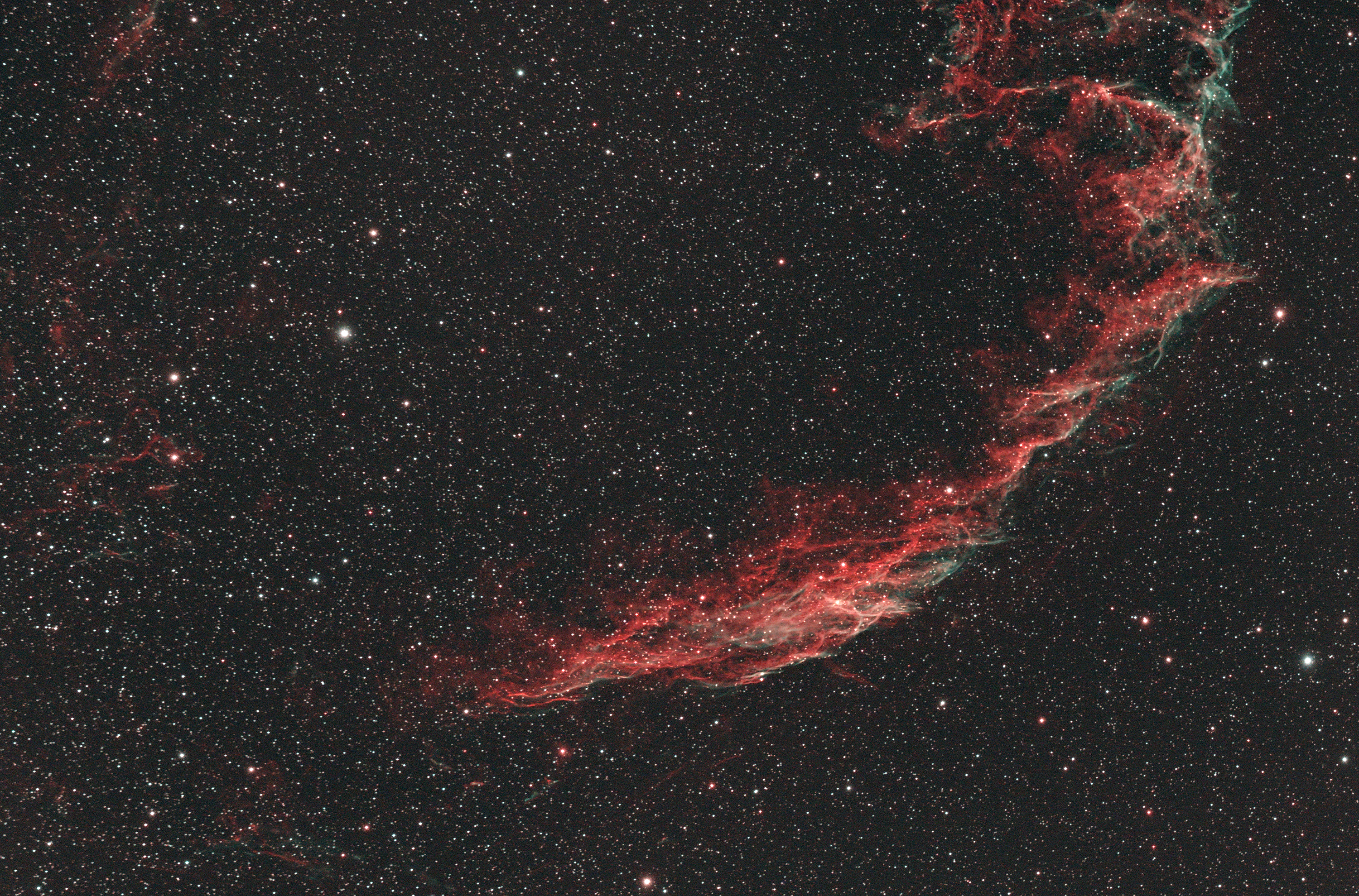 Südlicher Cirrus - NGC 6995