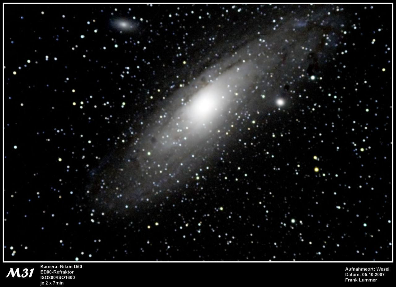 Andromedagalaxie aus 2007