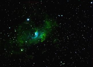 Der Bubblenebel und die Hubblepalette